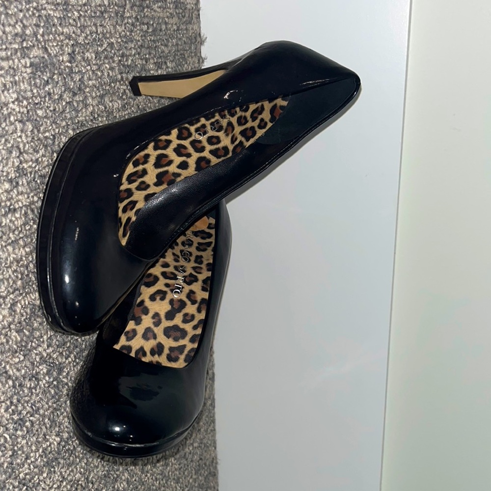 Franco Sarto - Black Heels (Size: 7W)